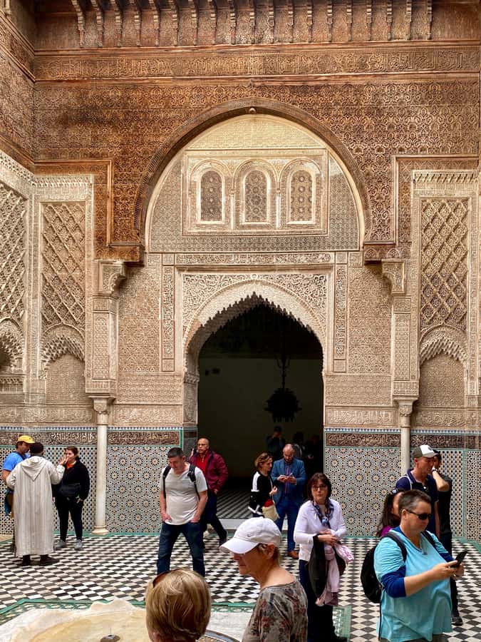 Fes: Attarine Madrasa, Museum, Tannery, Souk and Medina Tour - Souk Sabaghine, Souk El Attarine and Hammam Seffarine