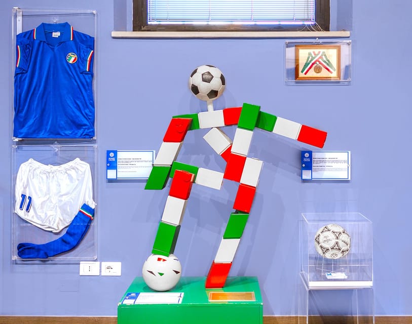 Firenze: Italian Football Museum - The four World Cups and two European titles