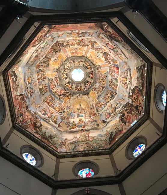 Florence Cathedral, Baptistery and Opera del Duomo Museum - The Baptistery and its gold mosaic ceiling