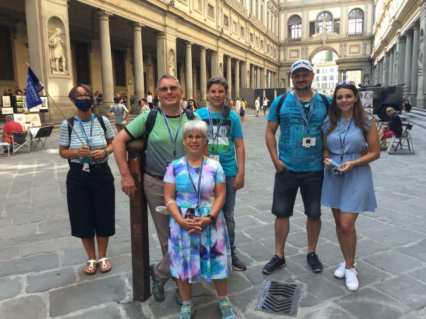 Florence: City Walking Tour and Uffizi Gallery Visit - Timing, bags, and accessibility