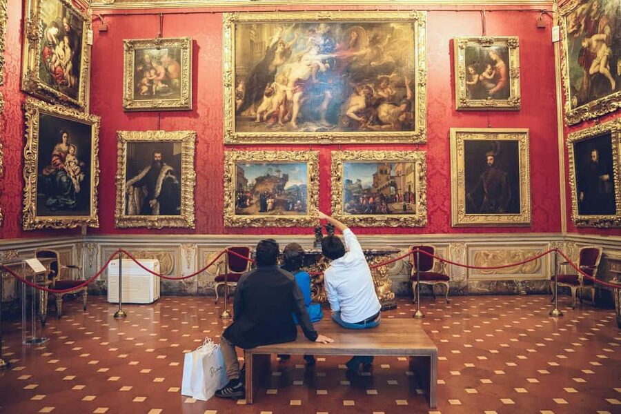 Florence: Palatina Gallery and Pitti Palace Guided Tour - The Planetary Rooms and Pietro da Cortona’s grand backdrop