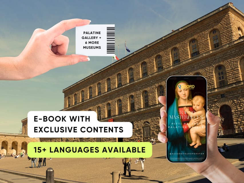 Florence: Pitti Palace 7 Museums Entrance Ticket & eBook - Key points to know before you book