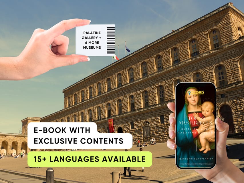 Florence: Pitti Palace 7 Museums Entrance Ticket & eBook - Entering the palace and planning your day