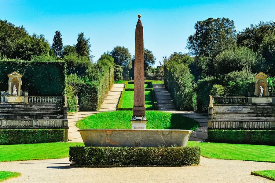 Florence: Pitti Palace, Boboli Garden, Palatine Gallery Tour - Furniture, stonework, frescoes, and ceilings
