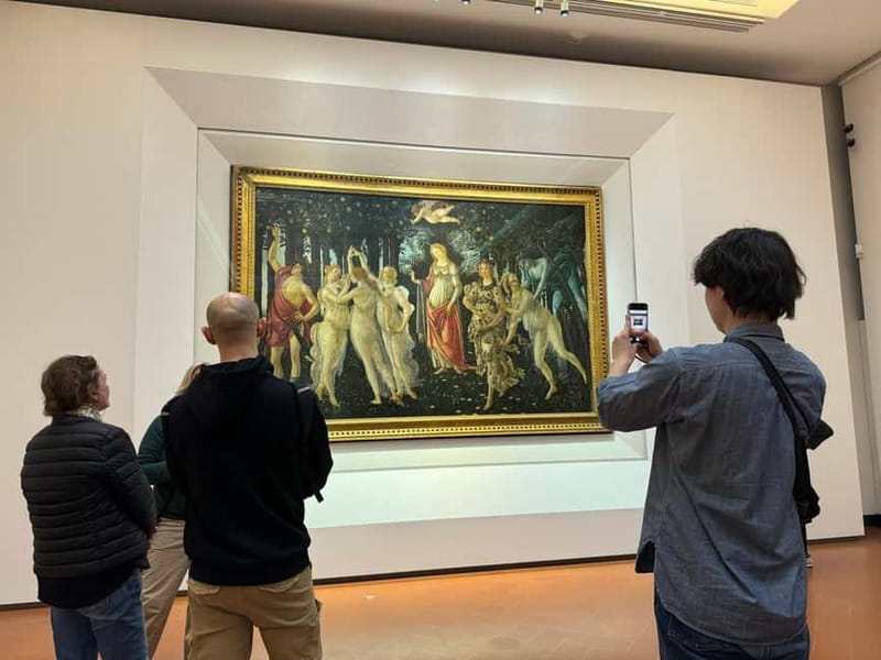 Florence: Uffizi Gallery Pre-Booked Entry & Agudio Guide APP - Caravaggio’s Medusa and Titian’s Venus of Urbino