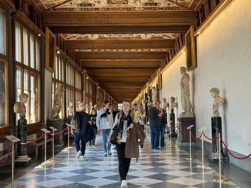 Florence: Uffizi Gallery Timed Entry Ticket & Audio Guide - Starting on the second floor
