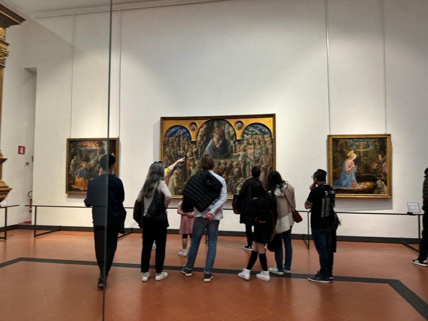 Florence: Uffizi Gallery Timed-Entry Ticket with Escort - Crowds, photos, and the pace of your visit