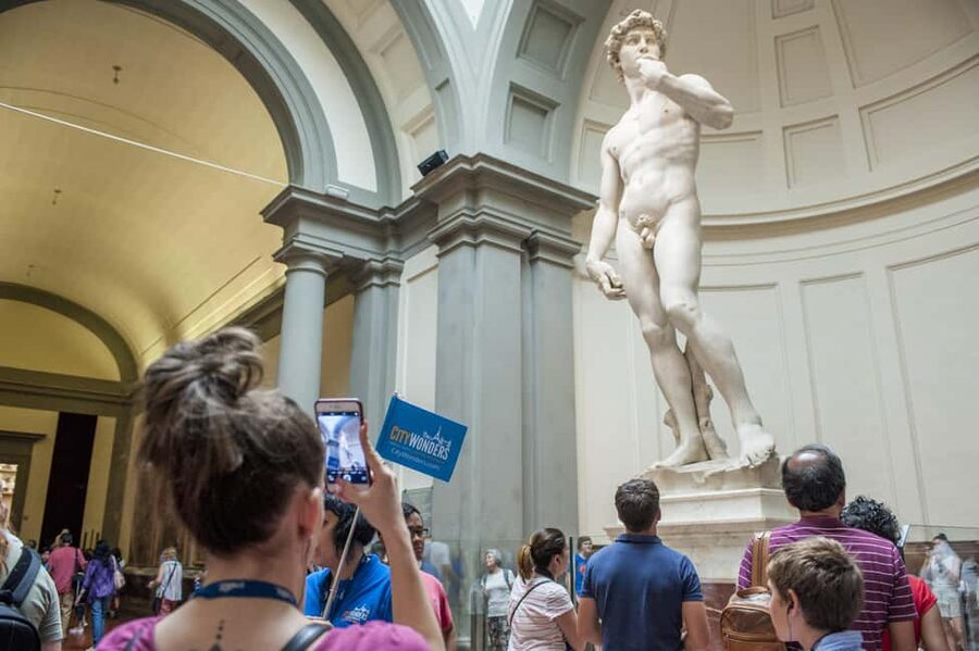 Florence: Walking Tour with Skip-the-Line Accademia Gallery - Seeing Michelangelo’s David from every side