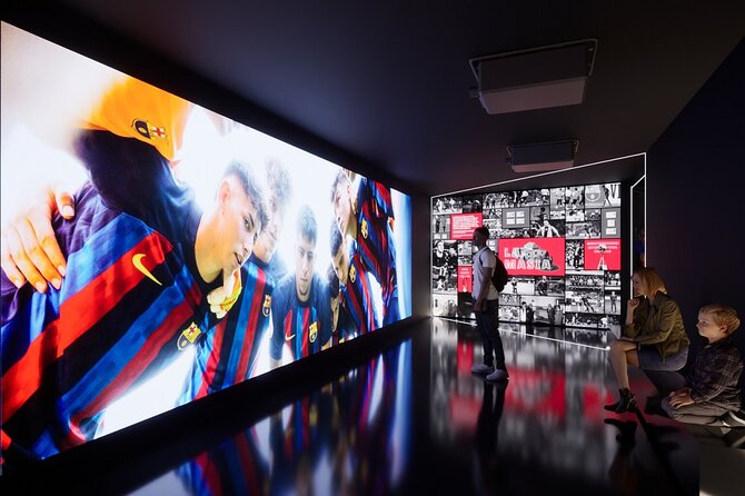 Football Club Barcelona Museum Immersive Tour Guided Visit - Spotify Camp Nou Live and the 360-degree show