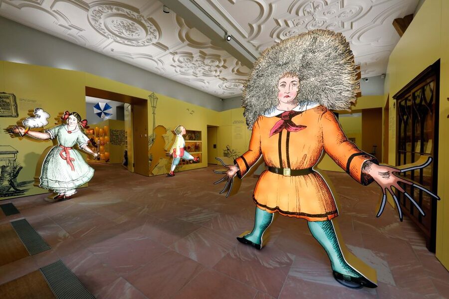 Frankfurt: Struwwelpeter Museum Entry Ticket w/Audio Guide - Entering the permanent exhibition