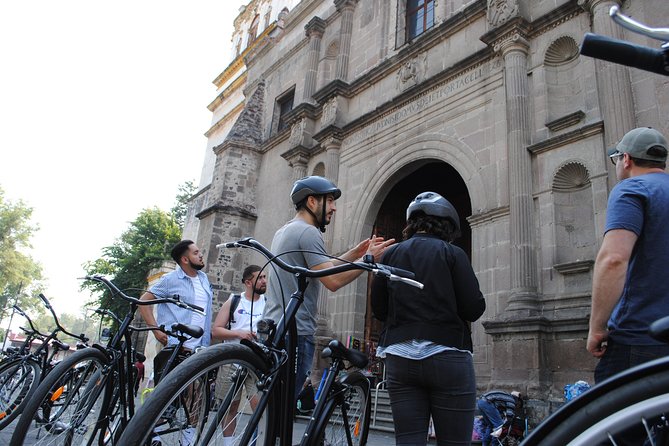 Frida Kahlo VIP [Museum Tickets Included] Bike, Markets & Churros - Jardín Centenario and the slower pace of Coyoacán