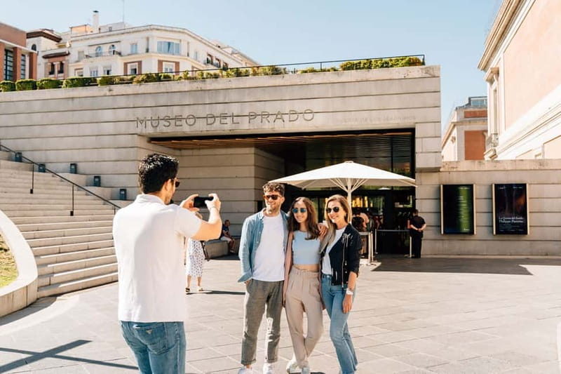 From Barcelona: Madrid Day Trip & Prado Museum Private Tour - The Austrias district and the Royal Palace exterior