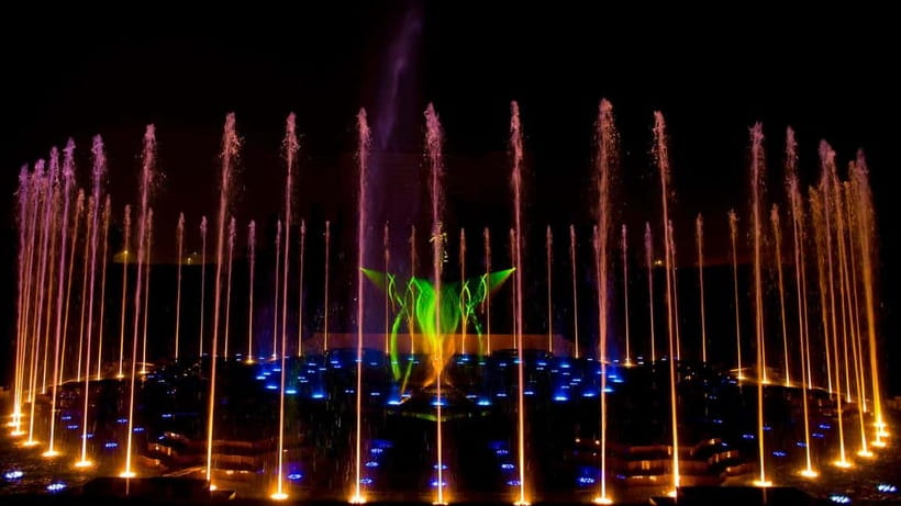 From Delhi: Akshardham Exhibition and Sahaj Anand Water Show - Sanskriti Darshan, a boat ride through Indian culture