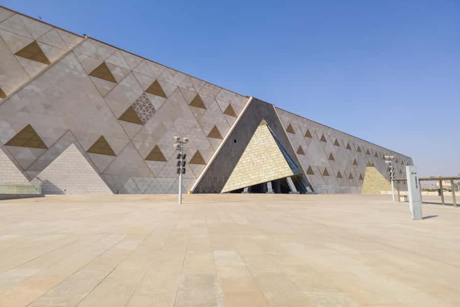 From Hurghada: Grand Egyptian Museum Pyramids Cairo Day Trip - Camel rides, photographs, and shopping stops