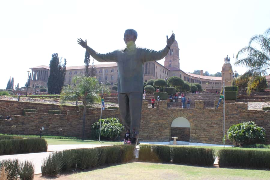 From Johannesburg: Pretoria, Soweto & Apartheid Museum Tour - From Johannesburg to Pretoria by van