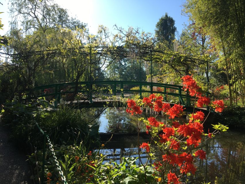 From Paris: Private Trip to Giverny, Monet's House & Museum - Monet’s flower garden in front of the pink house