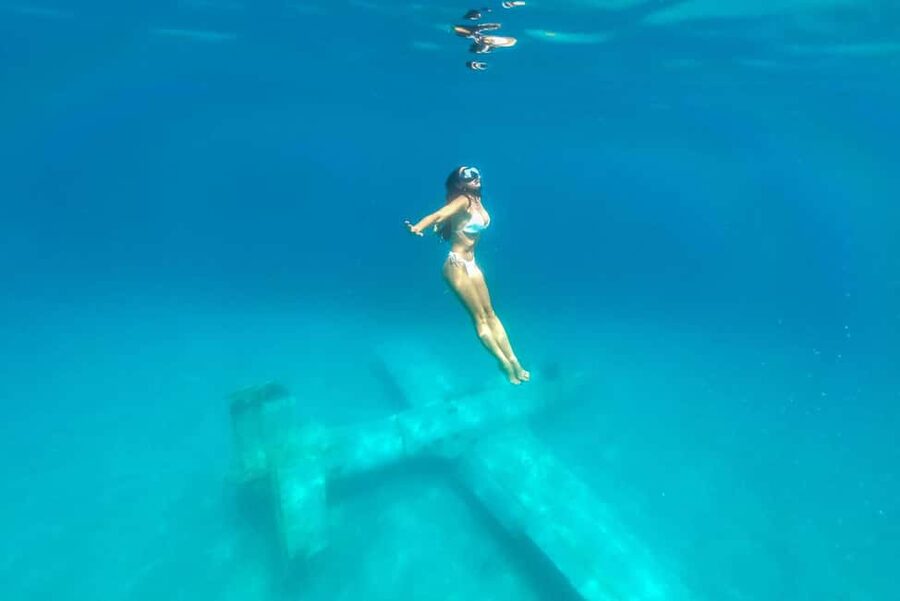 From Split: Blue Lagoon & Underwater Museum (Lunch & drinks) - The return ride, views and DJ music