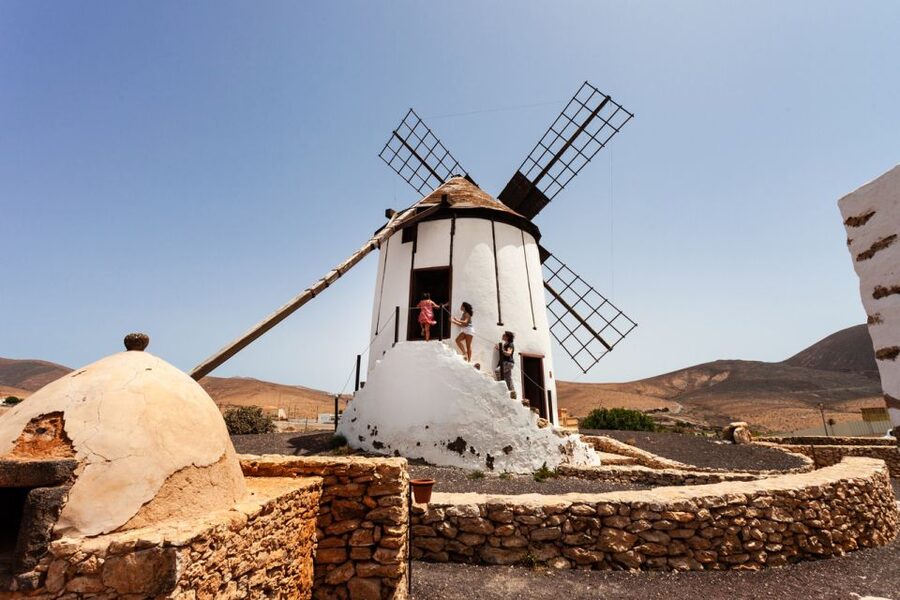 Fuerteventura: Tickets to Salt, Cheese and Windmill Museums - Windmills and kneaded gofio at the interpretation center
