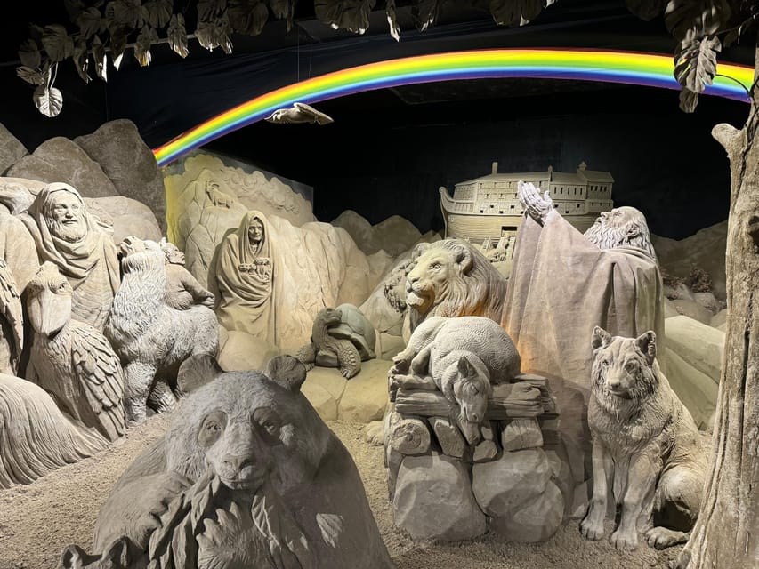 Garderen: Sandsculpture Exhibition Entry Ticket - What the visit feels like for families
