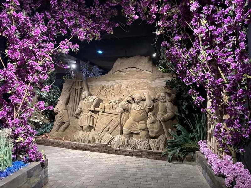 Garderen: Sandsculpture Exhibition Entry Ticket - Trade, canals, and the Golden Age