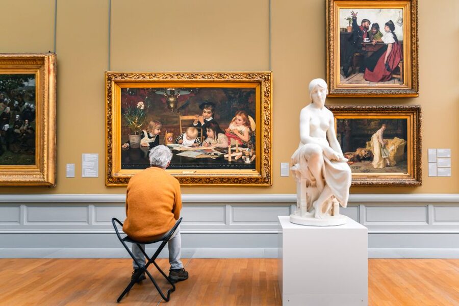 Ghent: Museum of Fine Arts Entry Ticket - Following the 30-gallery route