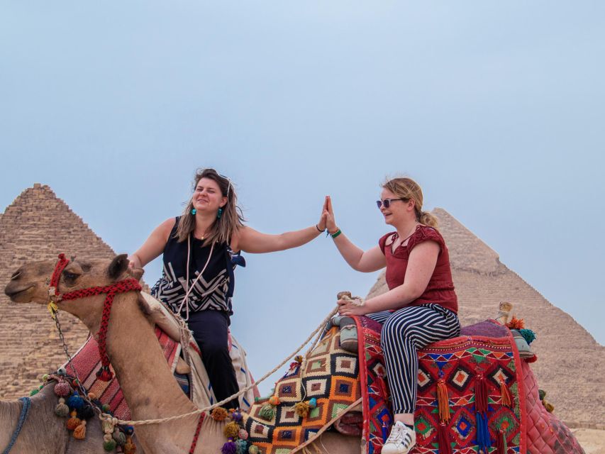 Giza: Female Guided Pyramids and Egyptian Museum Tour - Old Cairo’s churches, synagogue, and bazaar