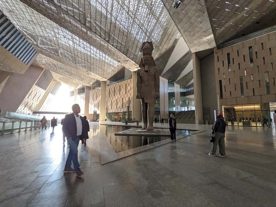 Giza Pyramids and Grand Egyptian Museum - Seeing the Grand Egyptian Museum while sections remain closed