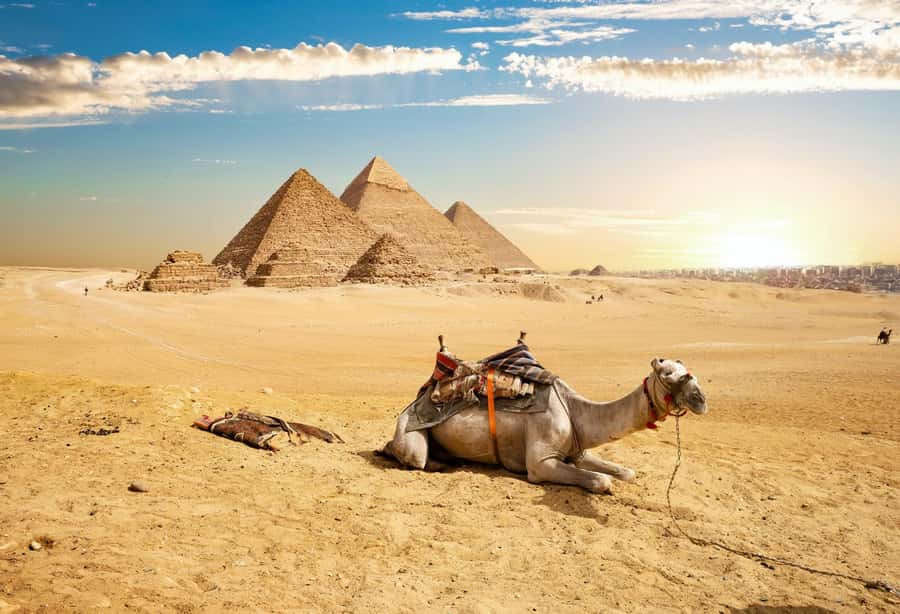 Giza Pyramids and Grand Egyptian Museum - Starting at the Pyramids of Giza