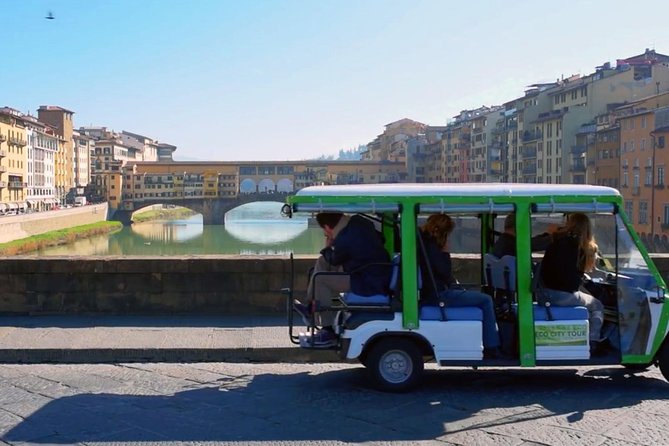Golf Cart Tour to Fiesole Roman Theatre and Museum - Piazzale Michelangelo gives you the big Florence view