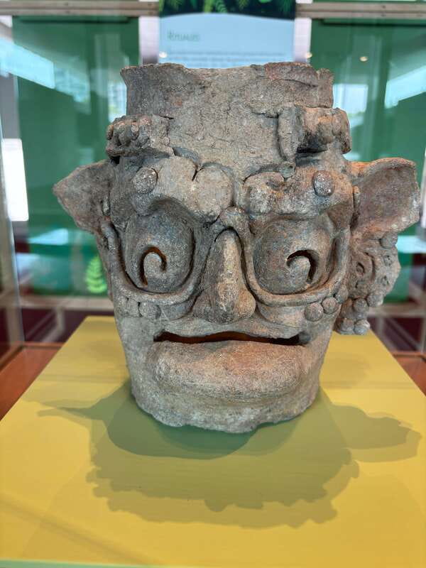 Guided Tour of the Museum of Anthropology - Starting beside the Mexican flag