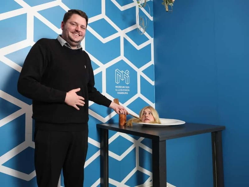 Hamburg: Museum of Illusions Ticket - Starting with the optical illusions