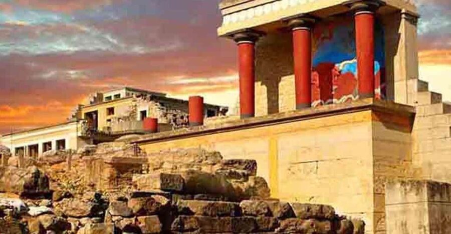 Heraklio:Knossos Palace-Museum-Heraklio ALL IN SKIP The line - The two-hour visit at Knossos