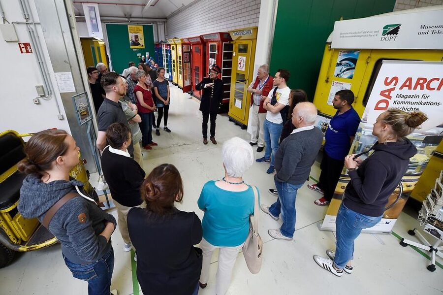 Heusenstamm:tour of the Depot of the museum of communication - Key points to know