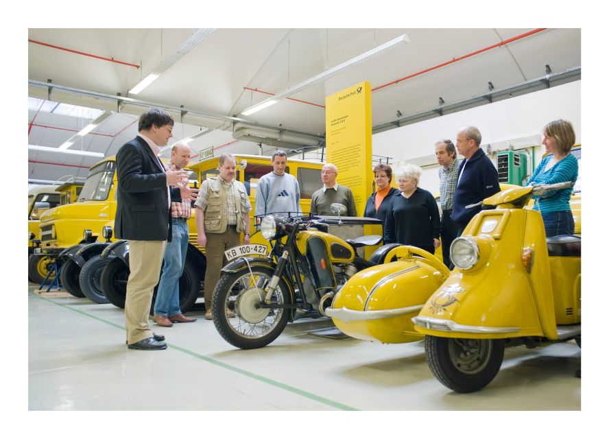 Heusenstamm:tour of the Depot of the museum of communication - Why the included Frankfurt museum ticket matters