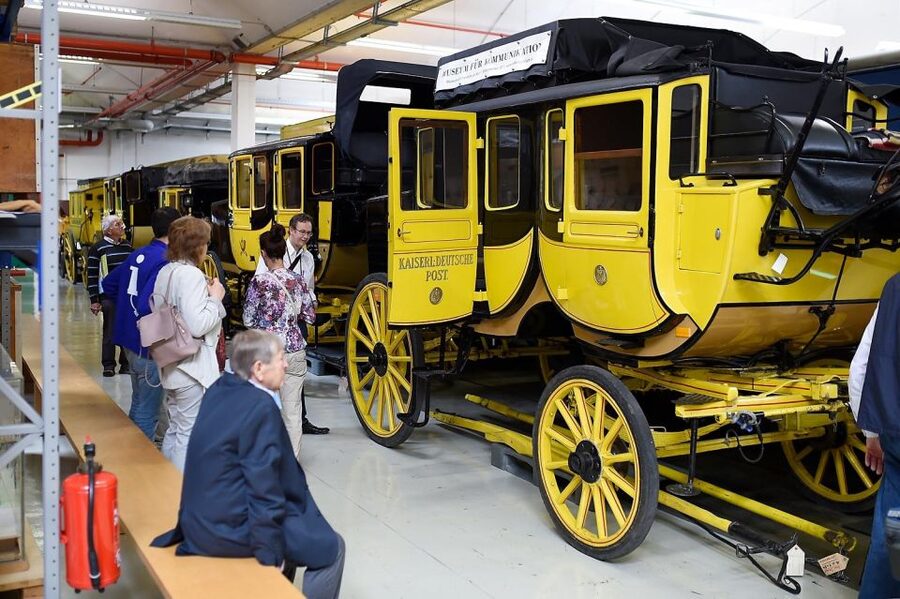 Heusenstamm:tour of the Depot of the museum of communication - A 90-minute route through changing technology