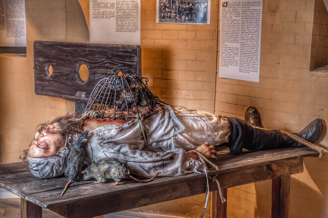 Hollywood: Medieval Torture Museum Ticket with Ghost Hunting - Wax figures that show the human cost