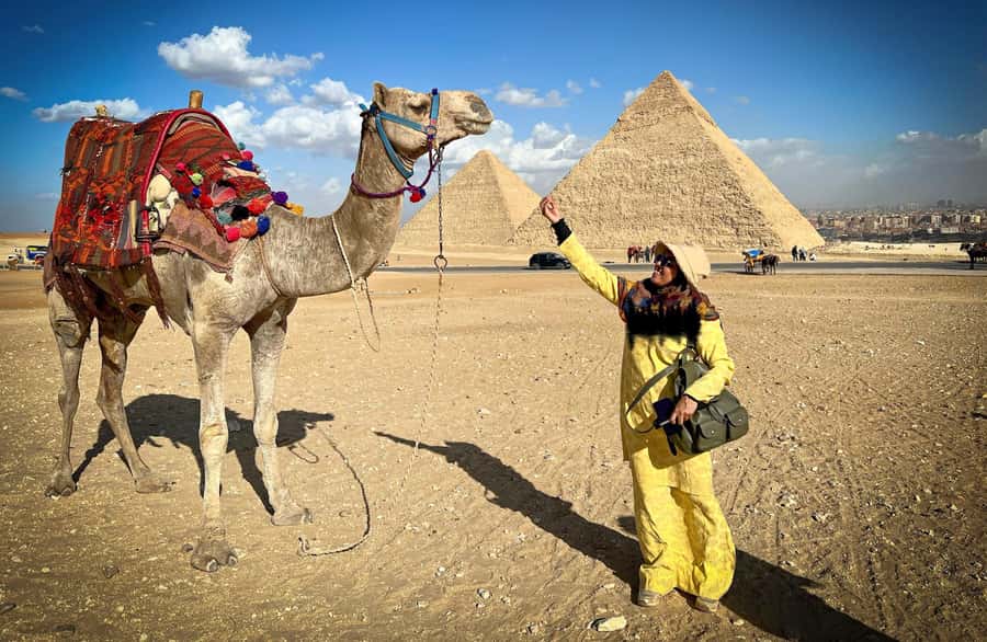 Hurghada Day Trip to Giza Pyramids, Sphinx, Museum and lunch - The Sphinx and Valley Temple in a compact visit
