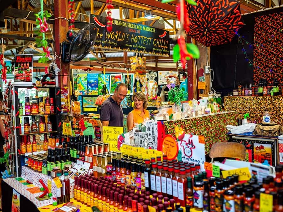 Kuranda Skyrail and Scenic Rail including Artillery Museum - Making the most of limited time in Kuranda Village