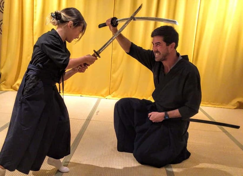Kyoto : Family-Friendly Sword Lesson at Samurai Ninja Museum - Learning to handle the katana