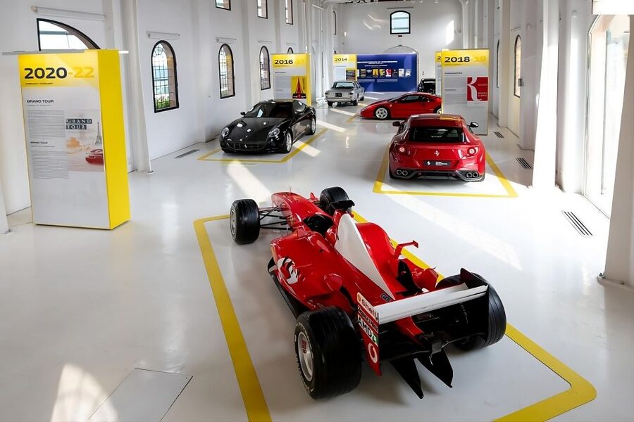 Lamborghini & E. Ferrari Museum Entry Tickets - Look closely at Ferrari personalization