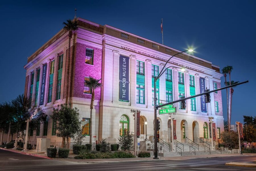 Las Vegas: Mob Museum General Admission - The courtroom and the Kefauver Hearings