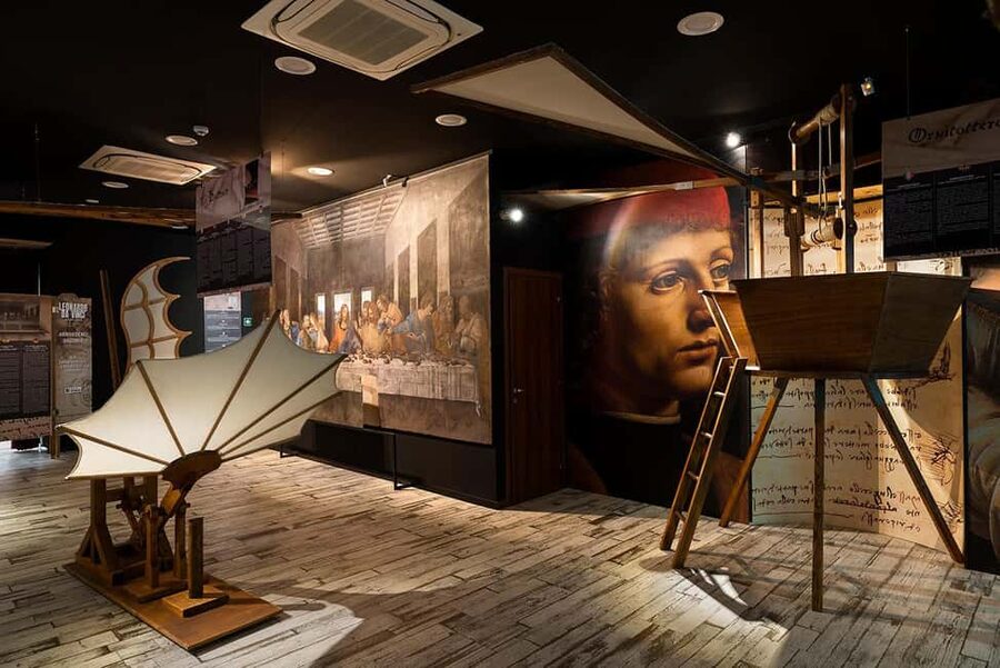 Leonardo da Vinci Museum Tour with Interactive Activities - Leonardo’s machines, from flight to submarines