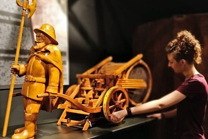 Leonardo Interactive Museum® Entrance Ticket - Four sections built around earth, water, air, and fire