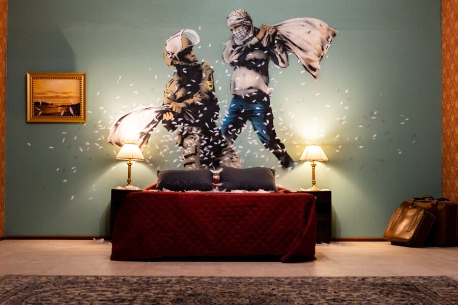 Lisbon: Banksy Museum Permanent Exhibition Entry Ticket - Starting with Girl with Balloon and other famous works