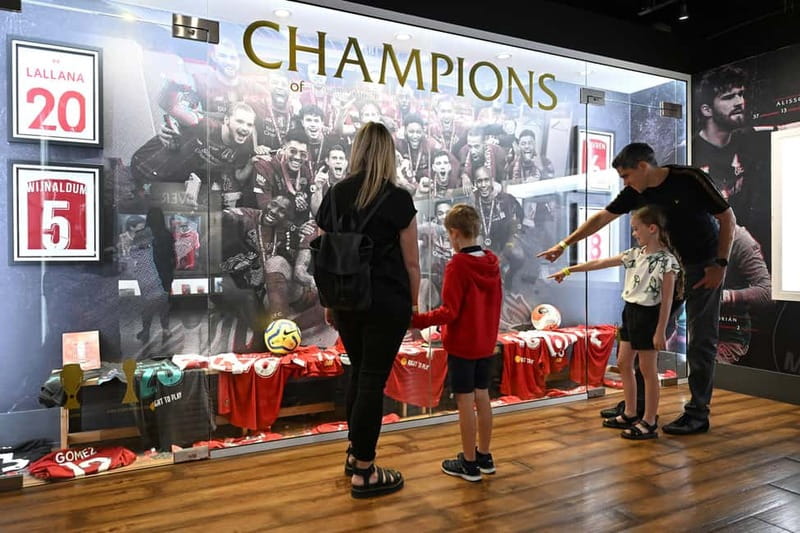 Liverpool: Liverpool Football Club Museum and Stadium Tour - The press room, dugouts, and fourth official spaces
