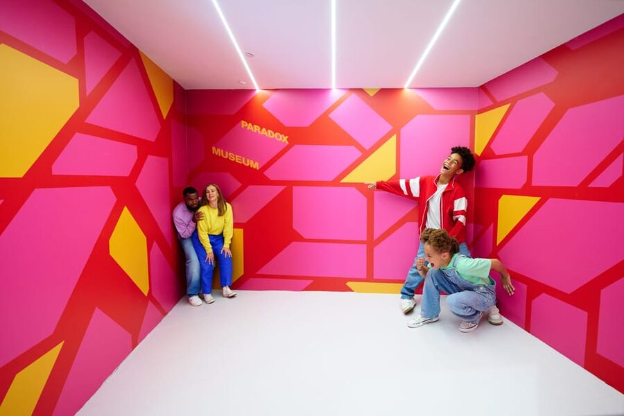London: Paradox Museum Entry Ticket - The Castle Room and the Paradox Sofa
