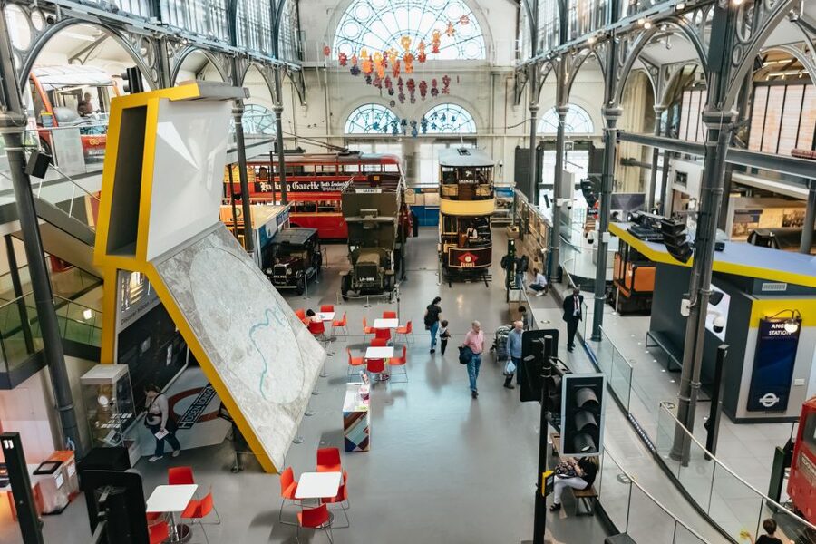 London Transport Museum Entrance Ticket - The Underground map and London’s visual identity