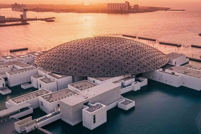 Louvre Museum Abu Dhabi Ticket - The light, café, and restaurant terraces
