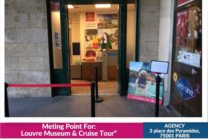 Louvre Museum and Seine River Cruise Tickets by e-mail - What the $57.62 price really buys