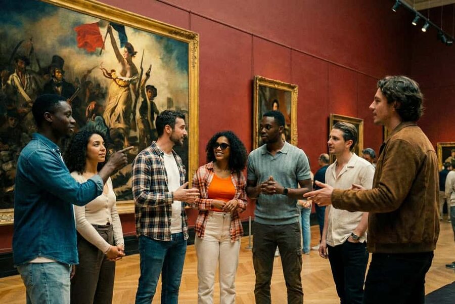 Louvre Priority Access Mona Lisa & Museum Icons Guided Tour - Reserved entry and the meeting point